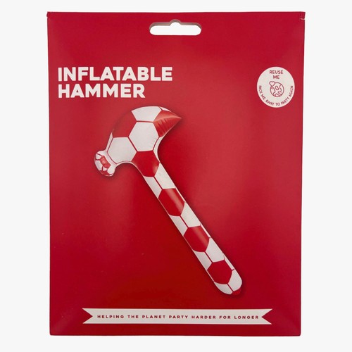 Morrisons Red & White Inflatable Hammer