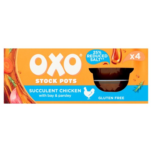 Oxo Stock Pots Succulent Chicken 4 x 20g