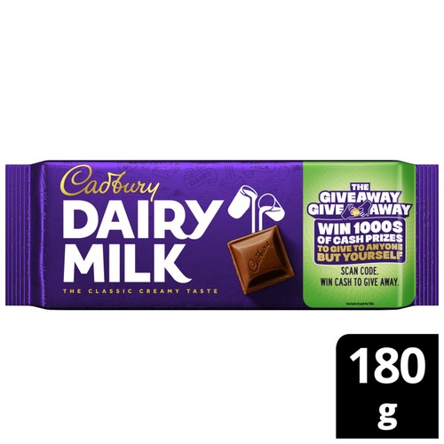 Cadbury Dairy Milk Classic Chocolate Bar