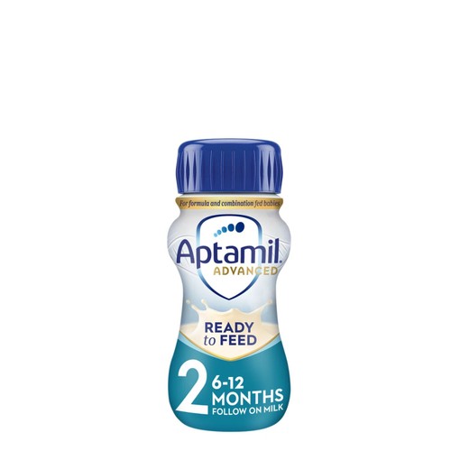 Aptamil Advanced 2 Follow On Baby Milk Formula Liquid Ready to Drink  200ml