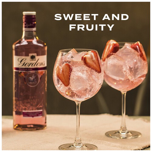 Gordon's Premium Pink Distilled Flavoured Gin 