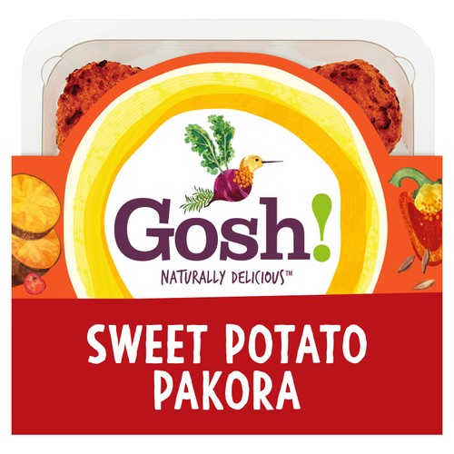 Gosh Sweet Potato Pakora With Red Pepper Cumin & Chilli 