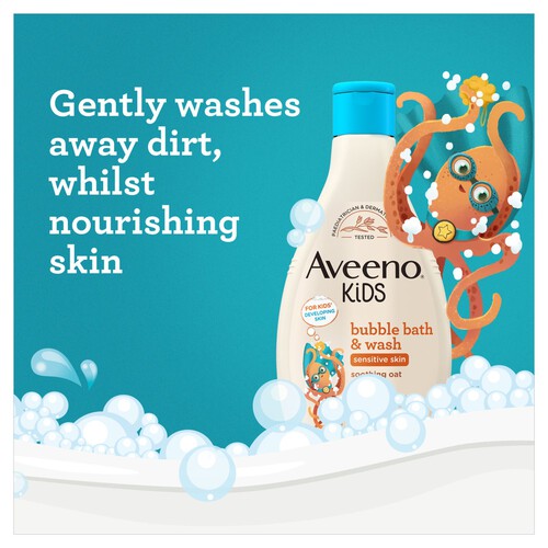 Aveeno Kids Bubble Bath & Wash 