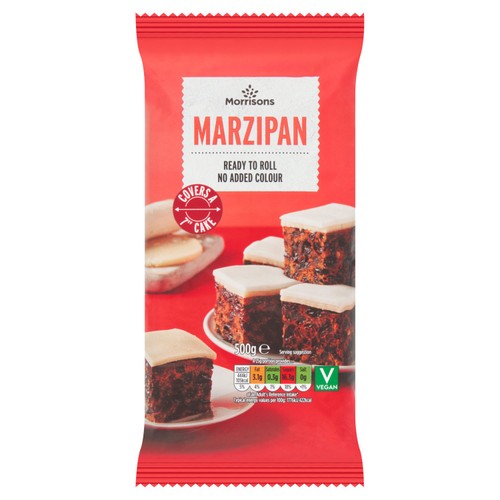Morrisons natural marzipan