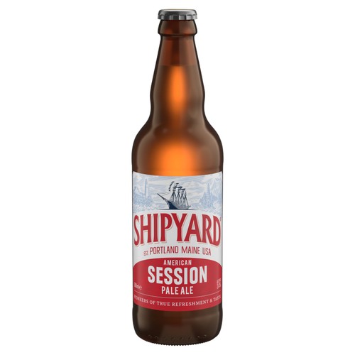 Shipyard Session APA Ale Beer Bottle