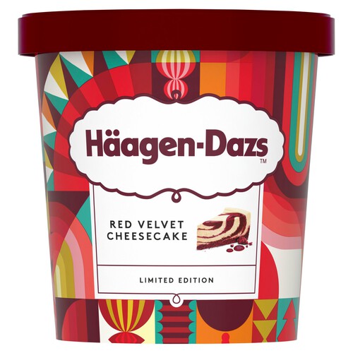 Haagen Dazs Red Velvet Cheesecake Ice Cream 