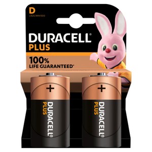 Duracell Plus D Batteries | Morrisons