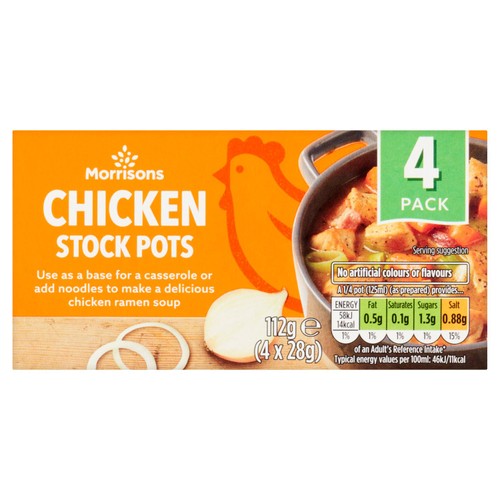 Morrisons chicken stock pot