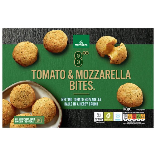 Morrisons 8 Tomato & Mozzarella Bites 180g