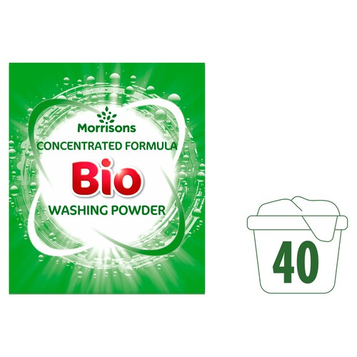 Morrisons Bio Laundry Powder 40 Washes