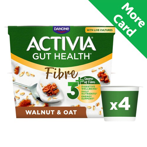 Activia Fibre Walnut & Oats