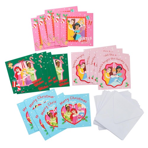 Disney Princess Cards 20 Pack