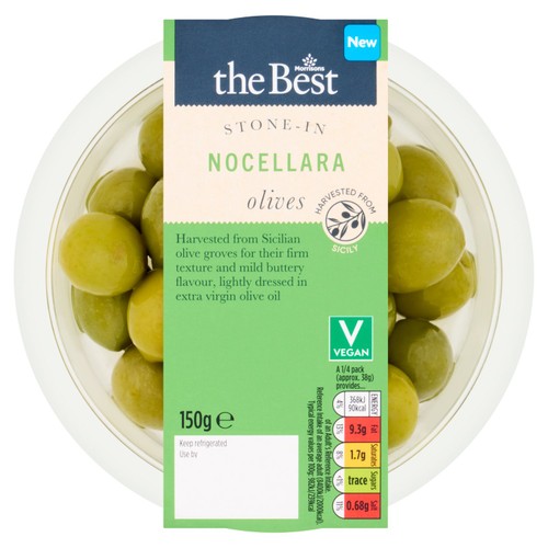 Morrisons The Best Nocellara Olives Limited Edition 150g