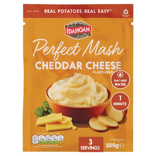 Idahoan Perfect Mash Cheddar Cheese 