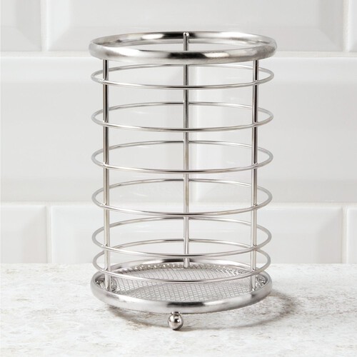 Morrisons Stainless Steel Cutlery Holder