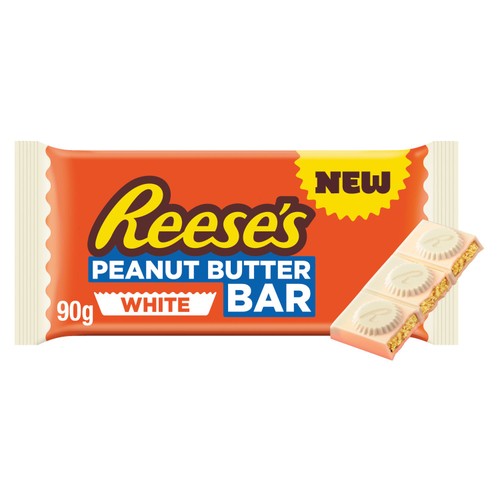 Reeses Reese's Peanut Butter Bar White 90g