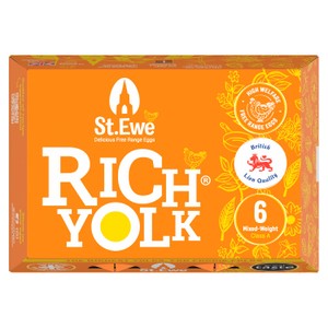 St Ewe Rich Yolk Mixed Weight Eggs
