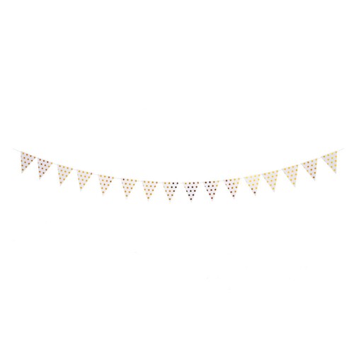 Nutmeg Gold Star Party Bunting