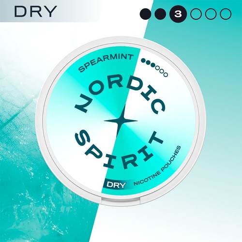 Nordic Spirit Spearmint Strong 9mg Nicotine Pouches