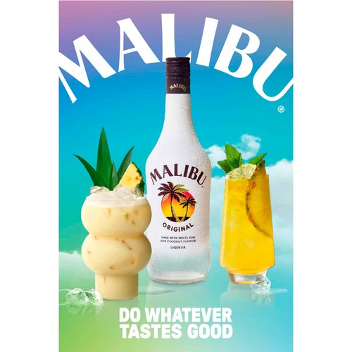 Malibu Original White Rum with Coconut Flavour