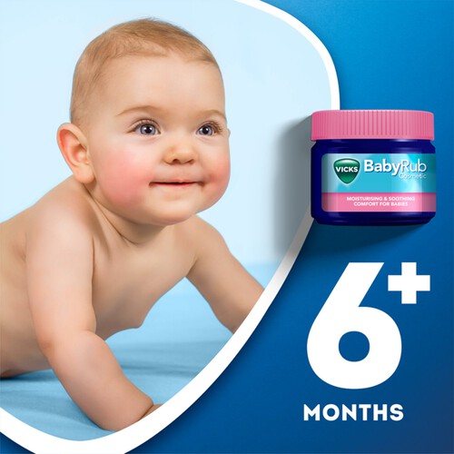 Vicks BabyRub Ointment For Soothing and Relaxing Baby Massage Jar