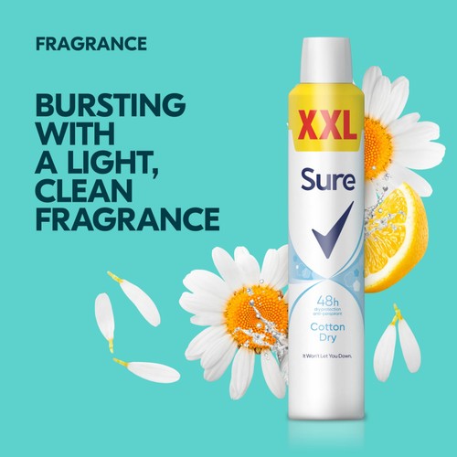 Sure Women Anti-Perspirant Cotton Dry 300ml