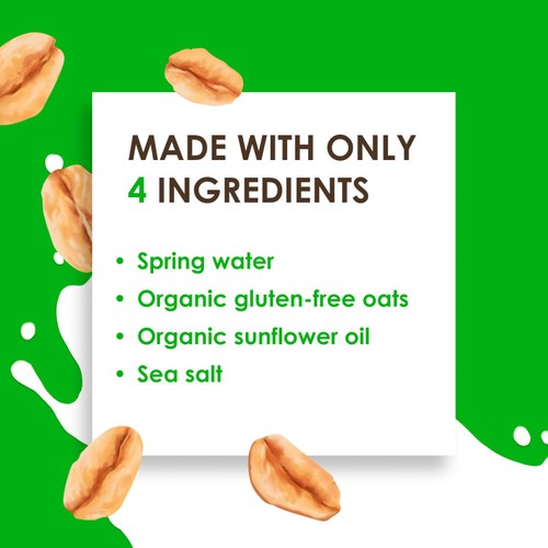 Rude Health Organic Unsweetened Oat Drink 1L