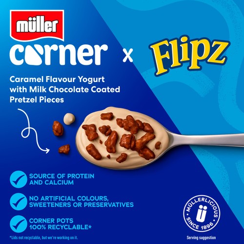 Muller Corner Limited Edition Flipz 124g