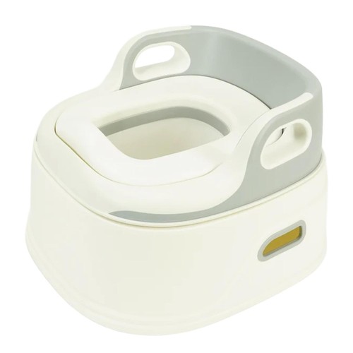 Kidoola 3 In 1 Potty Training Seat & Stool Grey