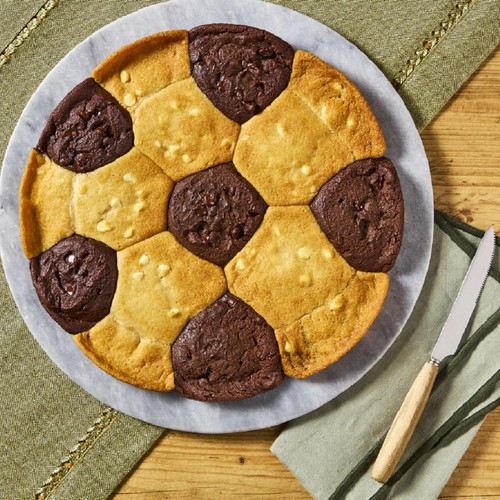Giant 10" Football Cookie Food To Order