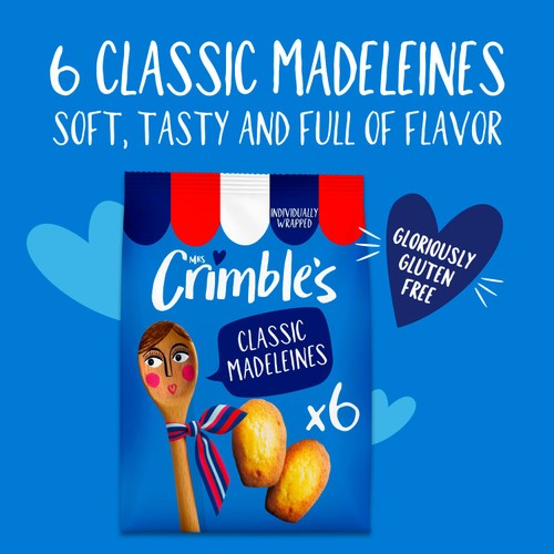 Mrs Crimble's Classic Madeleines 