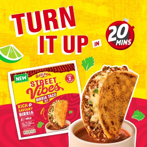 Old El Paso Street Vibes Birria Soft Taco Kit 257g