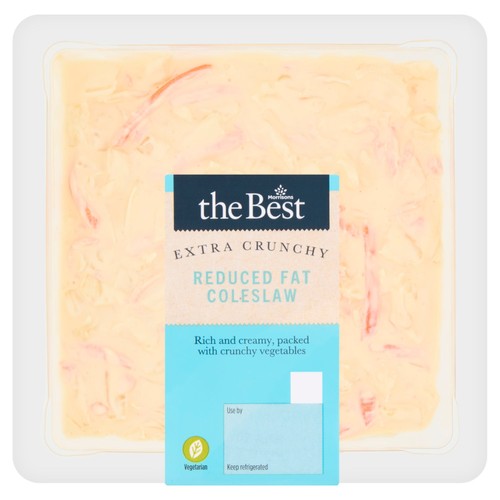 Morrisons reduced fat coleslaw