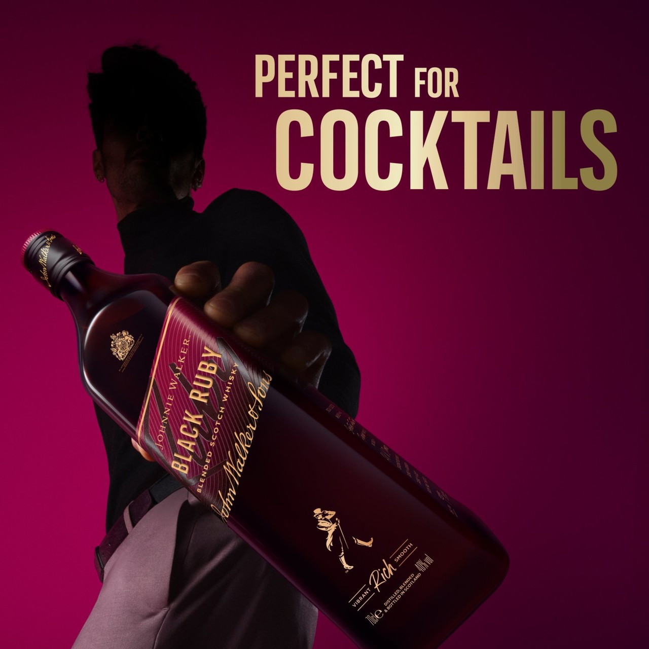 Johnnie Walker Black Ruby Blended Scotch Whisky 40% Vol 70cl ...