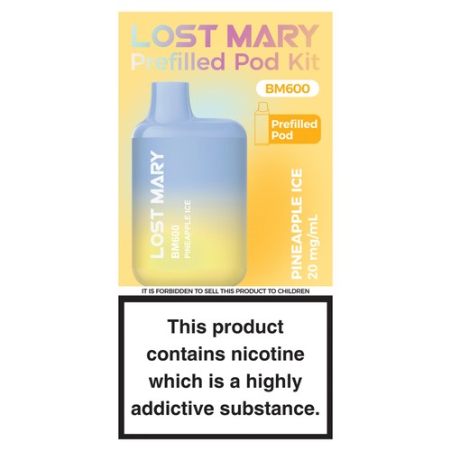 Lost Mary BM600 Prefilled Kit Pineapple Ice