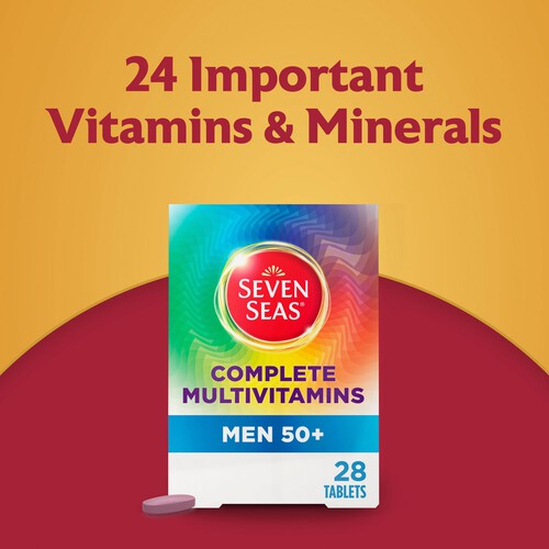 Seven Seas Complete Multivitamins Men 50+ 28PK