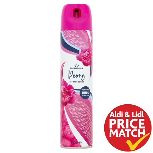 Morrisons Peony Air Freshener