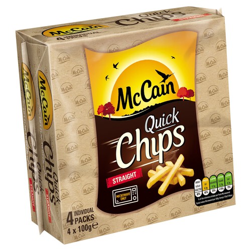 McCain Microwave Quick Chips Straight Cut