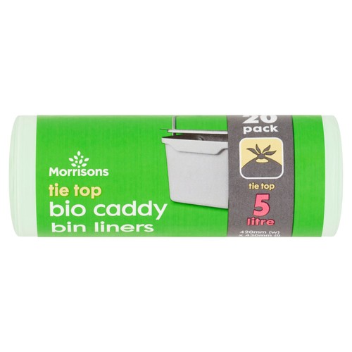 Morrisons 5l bio caddy pedal bin liners