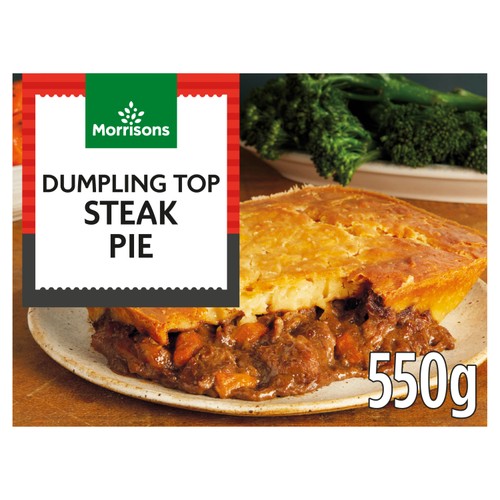 Morrisons Dumpling Topped Steak Pie