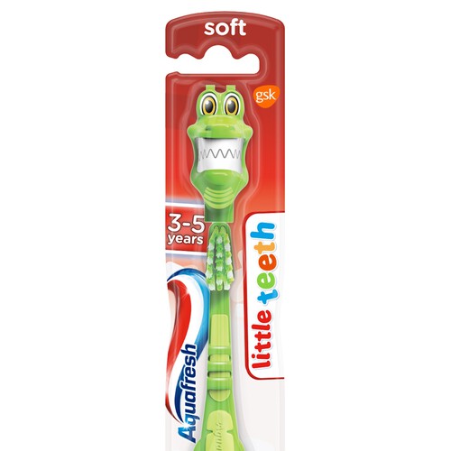 Aquafresh Little Teeth 3-5 years Soft Bristles Kids Toothbrush