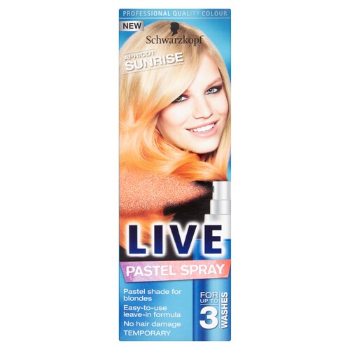 Schwarzkopf Live Pastel Spray Apricot