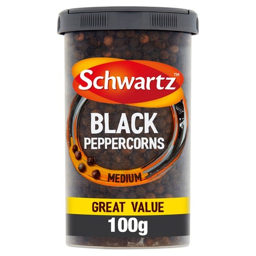 Schwartz Big Pack Black Peppercorns 100g