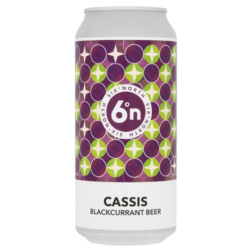 Six Degrees North Cassis Blackcurrant Beer 