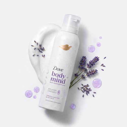 Dove Mousse Lavender & Oat Milk 