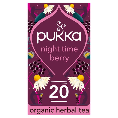 Pukka Night Time Berry Organic 20 Tea Sachets