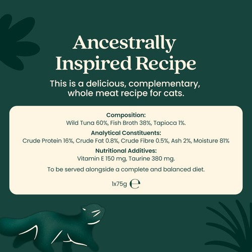 Untamed Wild Tuna In Jelly Cat Food 