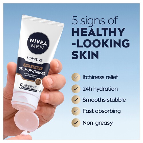 NIVEA MEN Sensitive Skin & Stubble Moisturising Gel 