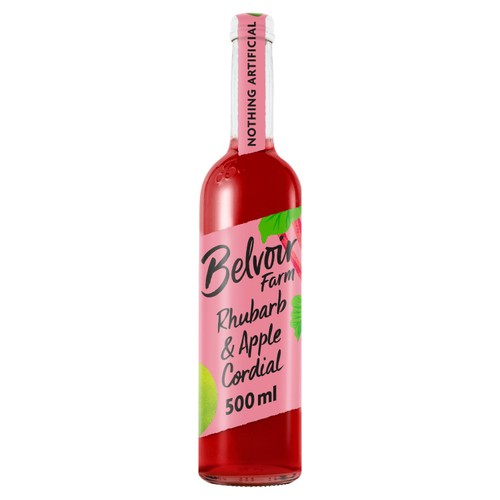 Belvoir Farm Rhubarb & Apple Cordial