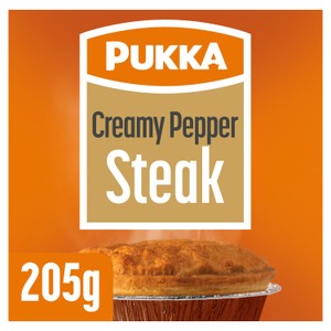Pukka Creamy Pepper Steak Pie